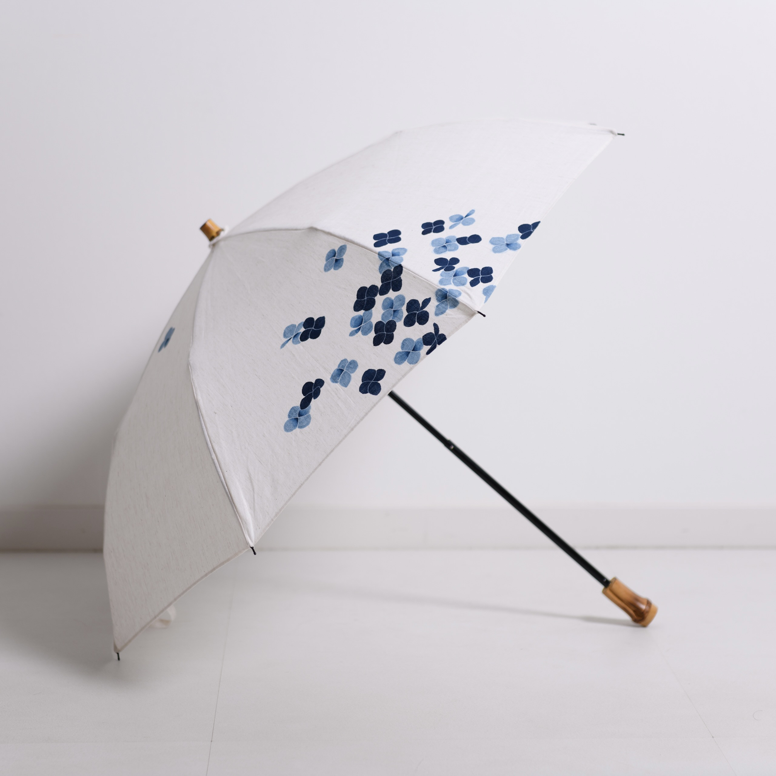 軽い手描き日傘・紫陽花