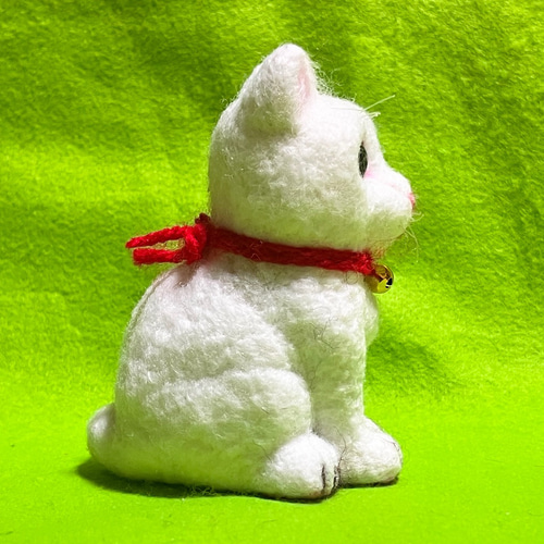 羊毛フェルト 猫 もりりん。様 お取り置き分です - メルカリ
