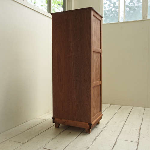 現品販売】W45 足付(L) 引出し収納8段（M) [チェスト タンス ドロワー