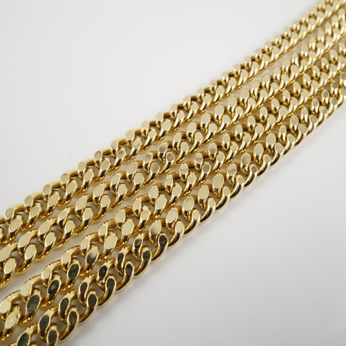 18金喜平チェーン 幅3.7mm 長さ50cm 重さ20g 即発送可 K202407-01  