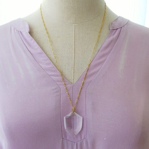 アンティーク アールデコ・Shield／Crystal-Glass（35×25