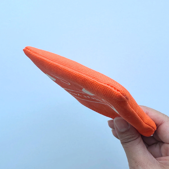 小さなおくすりポーチ（オレンジ） 6枚目の画像