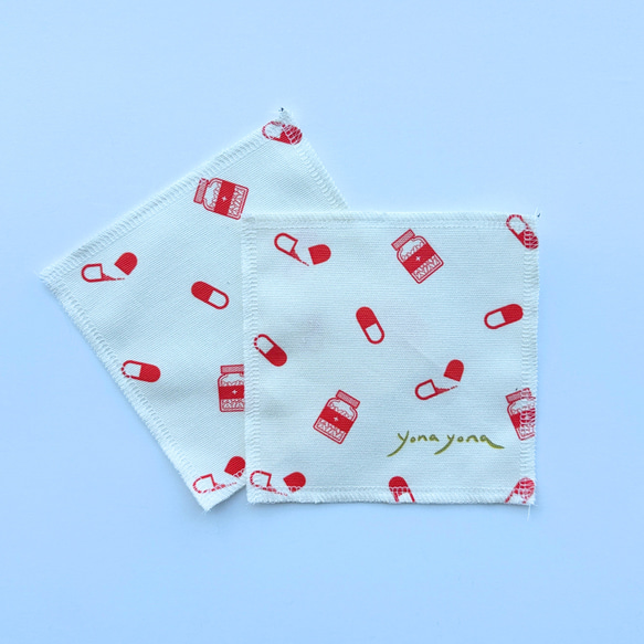 小さなおくすりポーチ（オレンジ） 10枚目の画像