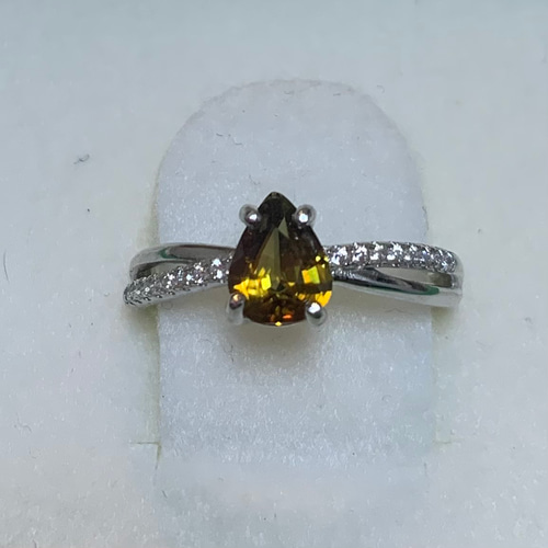 ミネラルマルシェフェア˚✧₊⁎ギラギラ！稀少石スフェーン フリーリング