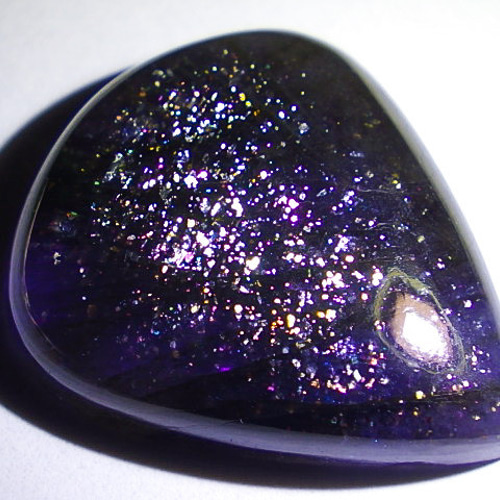 ☆輝く星々☆アイオライトサンストーン☆21.7ct/24.5mm天然石菫