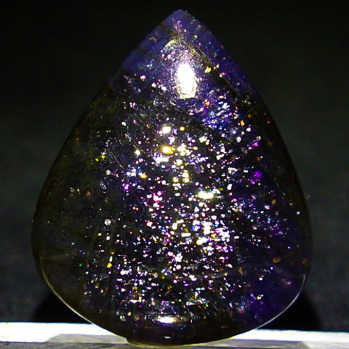 ☆輝く星々☆アイオライトサンストーン☆21.7ct/24.5mm天然石菫 ☆輝く星々☆アイオライトサンストーン☆21.7ct/24.5mm天然石菫