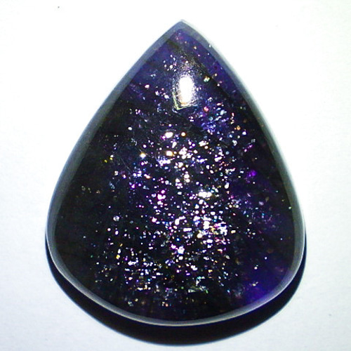 ☆輝く星々☆アイオライトサンストーン☆21.7ct/24.5mm天然石菫