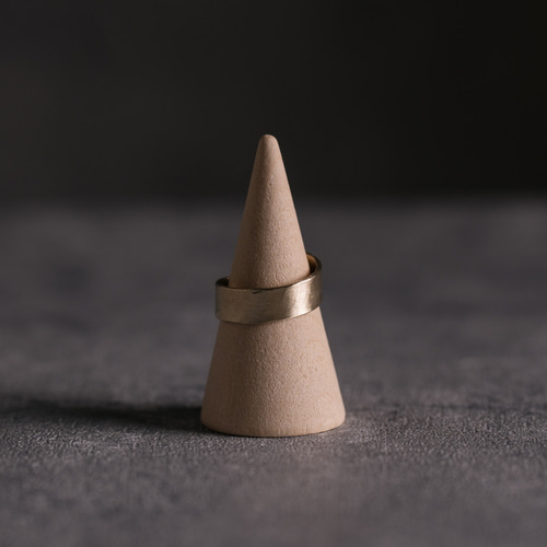 真鍮製 エンブレイスリング｜6mm 自分で磨ける無垢アクセサリー 5~36号