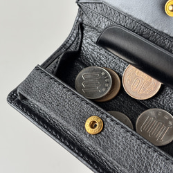 風琴マチコンパクトウォレット ｜ 革財布/コンパクト 8枚目の画像