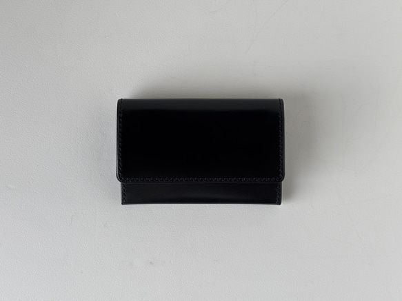 風琴マチコンパクトウォレット ｜ 革財布/コンパクト 2枚目の画像