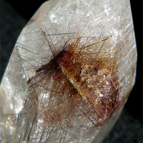 200 太陽放射プラチナルチルクォーツ、レインボークォーツ、虹入り水晶