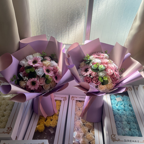 枯れないお花最短即日発送可花束豪華母の日プレゼント枯れない卒業式