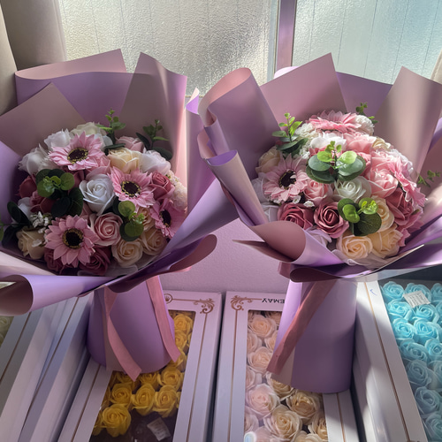 10月7日発送予定花束豪華枯れない母の日プレゼント枯れない卒業