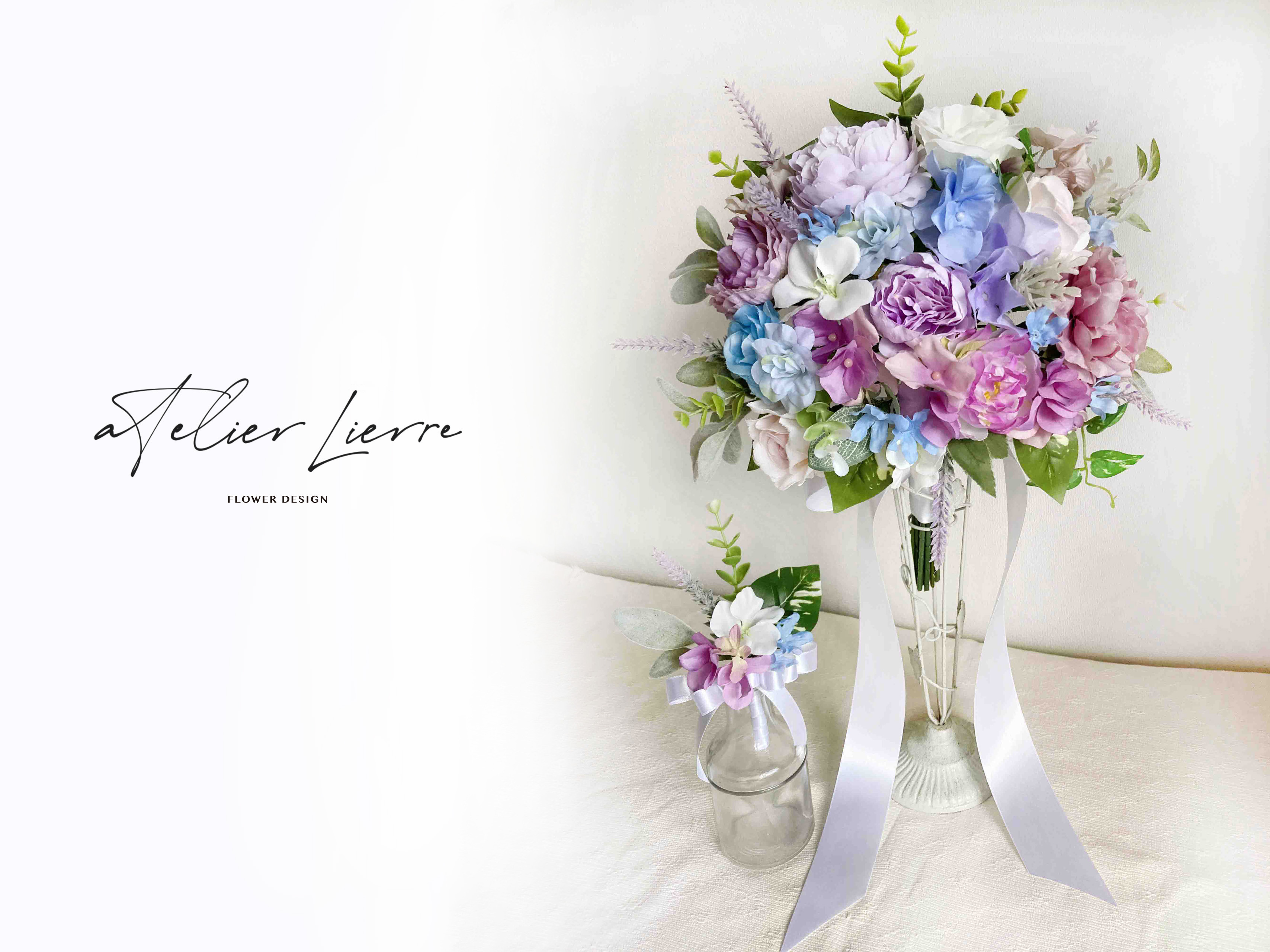 みみこ様【オーダーメイド】ウェディングブーケ&ブトニアセット