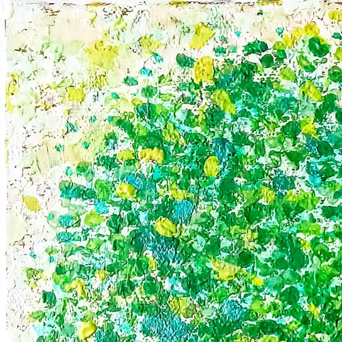 アクリル画 緑と黄色の作品 アクリル画 Green tree 絵画 ICHI 通販 18034072｜Creema(クリーマ)