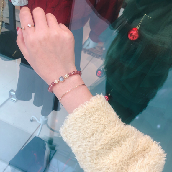 とおかさま様♥️アメトリン 六芒星(大粒)＆アメトリン タンブル天然石ブレスレット とおかさま様♥️アメトリン 六芒星(大粒)＆アメトリン タンブル