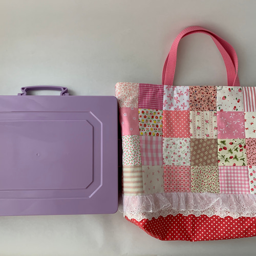 レッスンバッグ　シューズ袋　入園入学　絵本袋　お稽古バッグ　ハンドメイド ハンドメイド 入園入学セット 絵本袋 靴袋 レッスンバック 2点