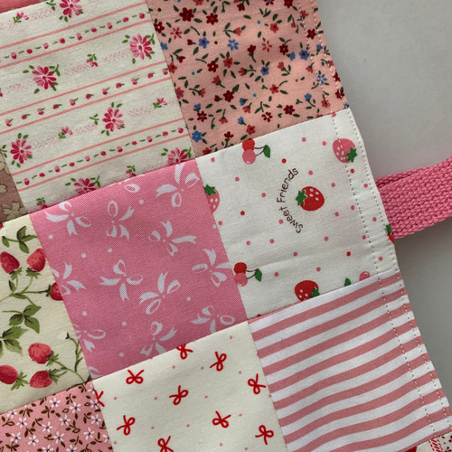 入園入学準備ピンクスpinks 手提げ レッスンバック 女の子の通販