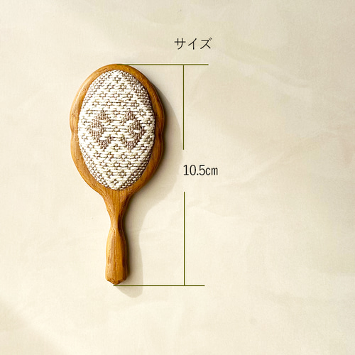 こぎん刺し　鏡加工 こぎん刺し 鏡加工