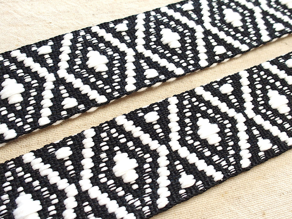 50cmより綿テープ 刺繍テープ 黒☆ ハンドメイド 手芸 DIY
