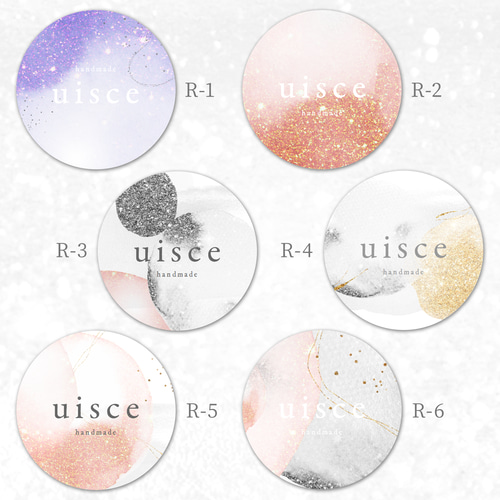 【丸＃37】ツヤありショップシール★サンキューシールアクセサリー台紙の梱包お供に 丸＃37】ツヤありショップシール☆サンキューシールアクセサリー