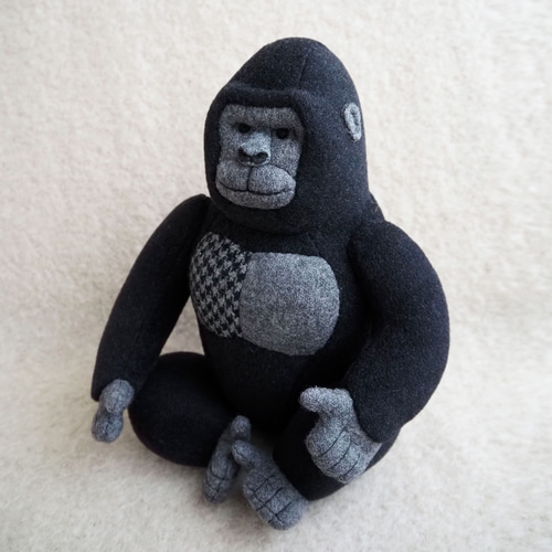 受注制作】GORILLA ぬいぐるみ kuzoomiko 通販 18035093｜Creema