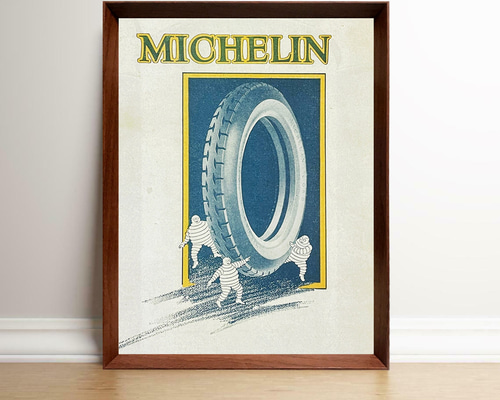 非売品 80年代 ビンテージ ミシュラン タイヤ ポスター 旧車 レトロ 当時物 b647ade9227c6938d51a302e0fd539
