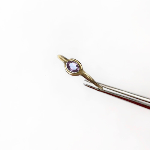 1550 オススメ‼️K18 パープルスピネルリング 1550 オススメ‼️K18 パープルスピネルリング