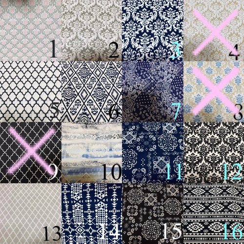 よだれカバーオーダーページ☆お問い合わせ頂きましてお値段変更後にご