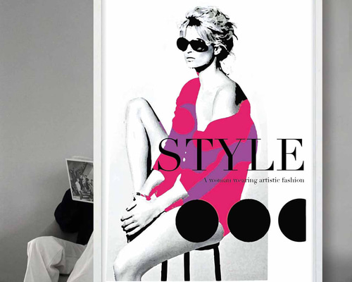STYLE イラスト ポスター A4 A3 A2 A1 アート アートポスター アート