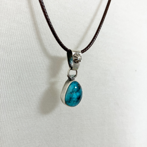 フーベイ　ターコイズ　シルバー　ネックレス　ペンダント　#インディアンジュエリー ネックレス ペンダント メンズ レディース シルバー925