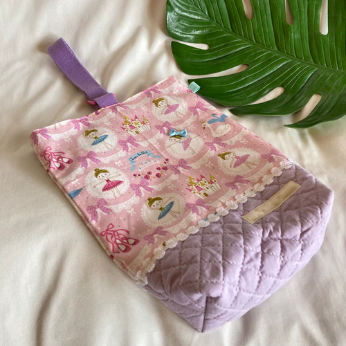 ♡゜.+° バレリーナ 上履き入れ ゜+.゜♡ オーダーOK】入園入学シューズケース上履き袋リバーシブル上靴69