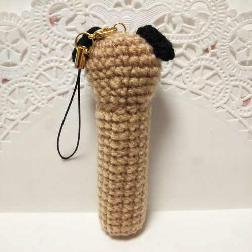 あみぐるみ リップケース パグ その他ケース mikan-ya 通販 18036288