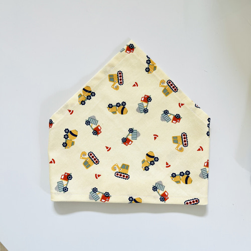 キッズエプロンx三角巾セット かぶるだけエプロン 100〜110 男の子