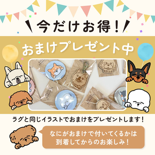 サマーセール中】【フルオーダー】うちの子オリジナル玄関マット