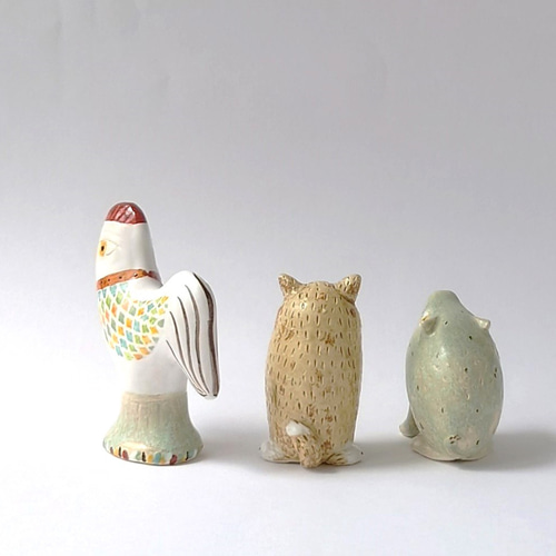 12支干支揃いました！ 干支ミニ置物12支セット（12） 陶器 その他置物