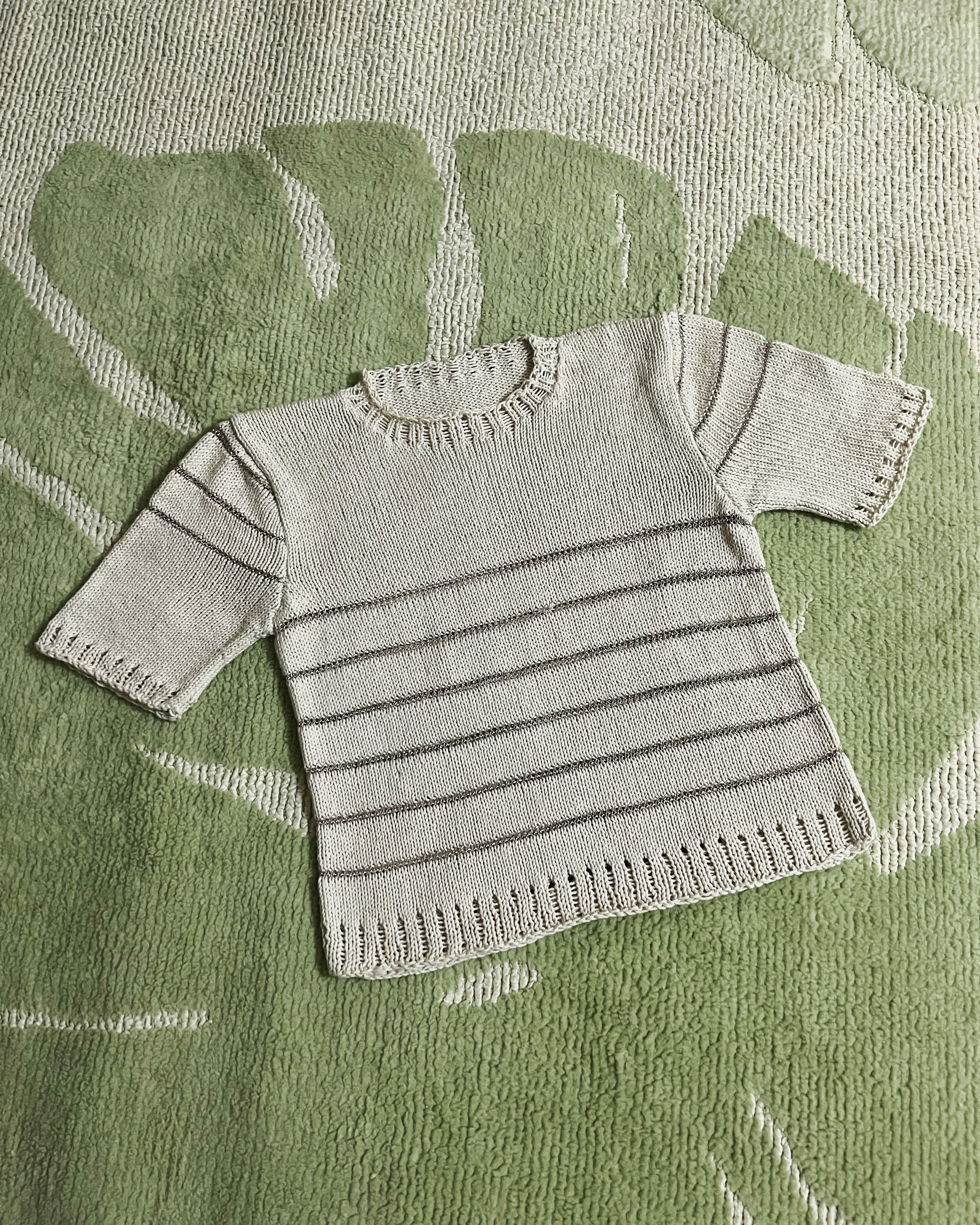 ミニ丈サマーセーター