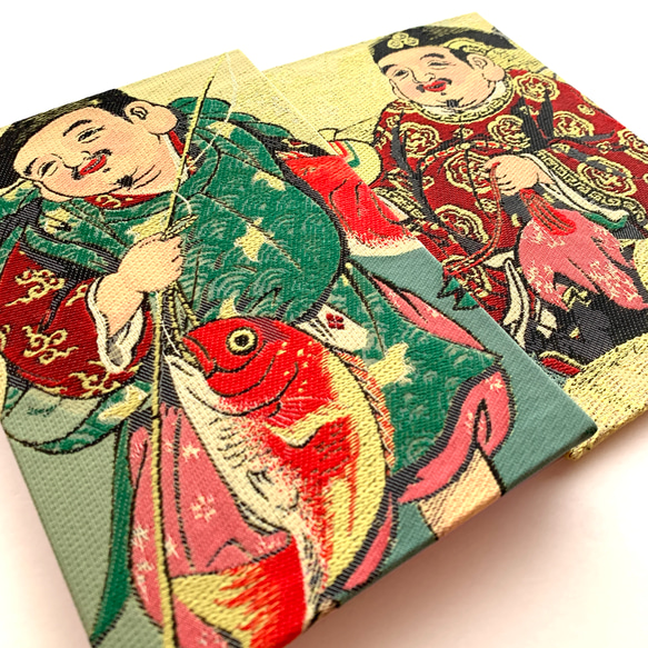 恵比寿大黒』 恵比寿大黒御朱印帳 額絵織物御朱印帳 大黒様