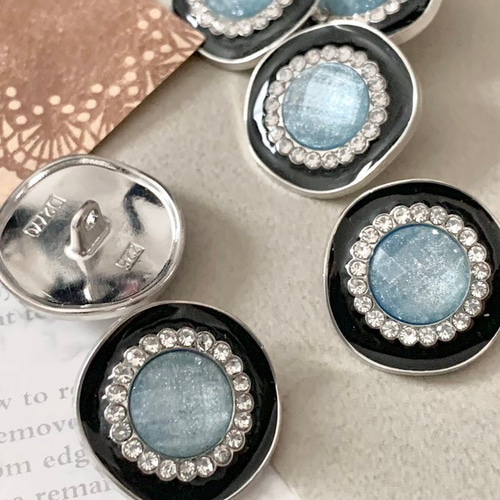 18mm 1個】 飾り ボタン ◇1050◇ レトロ アンティーク ヴィンテージ 
