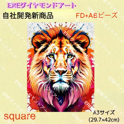 ✧完全限定✧極レア✧3mm✧5A級✧AB✧オーロラ加工✧チャトン詰め合わせ✧ フルオーロラ】四角ビーズ A3サイズ【AB-2335】ダイヤモンドアート