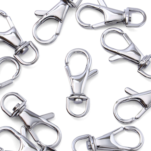 ss-00949)ステンレス316 ナスカン シルバー 35mm 1個 キーホルダー