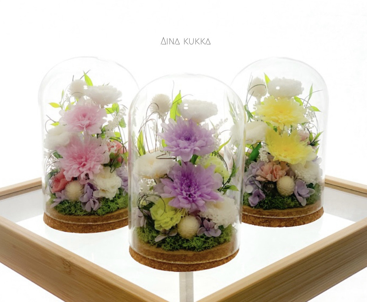 お供え[祈り・悠-haruka-]カラー3種/プリザーブドフラワー