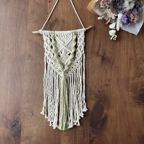 新作♪】マクラメ 流木タペストリー タペストリー・壁掛け KINARI*knot