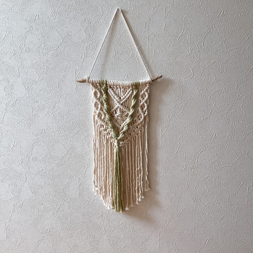新作♪】マクラメ 流木タペストリー タペストリー・壁掛け KINARI*knot