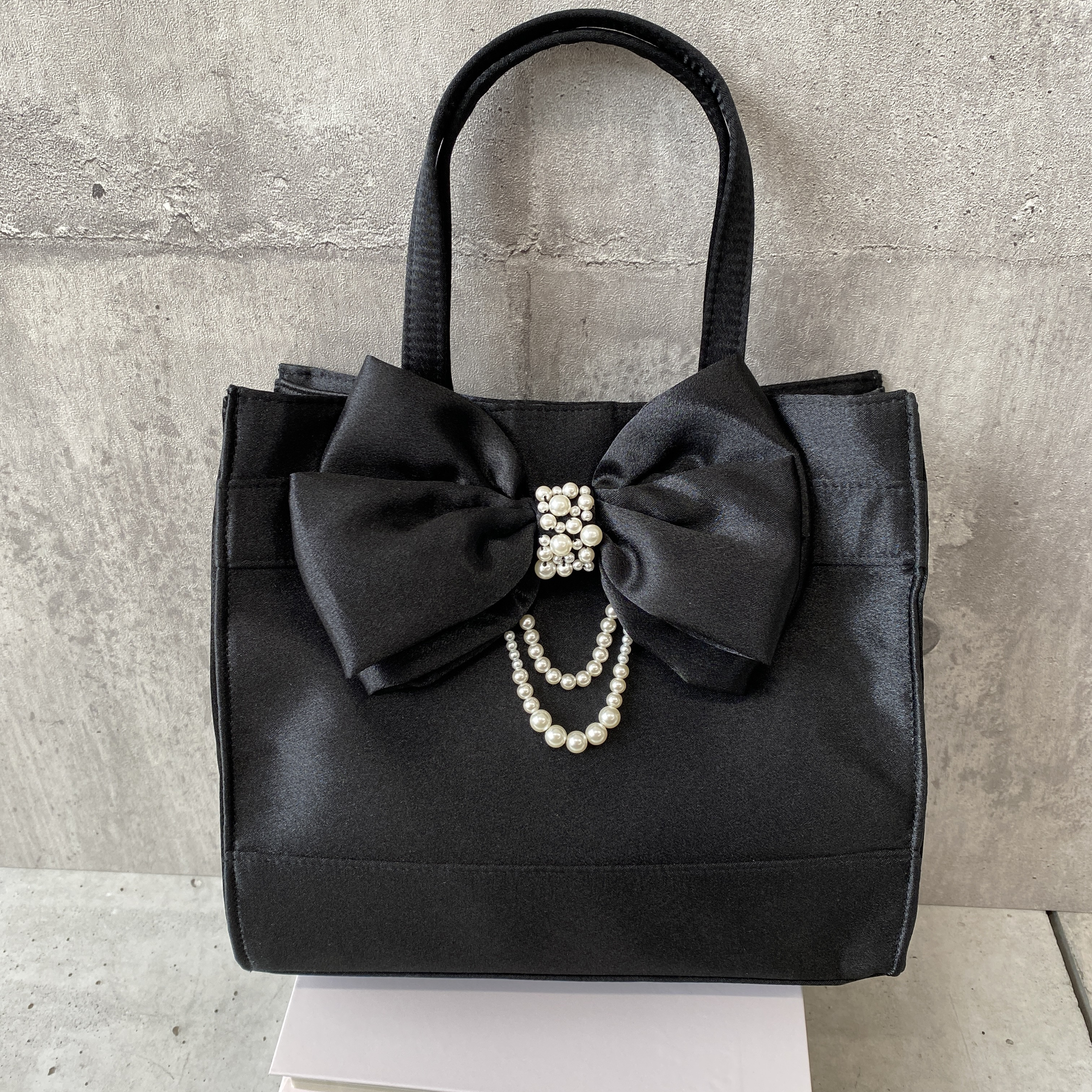 リボンフォーマルバッグ／リボン　オケージョン　結婚式　入学式　フォーマル GCMC-MA124