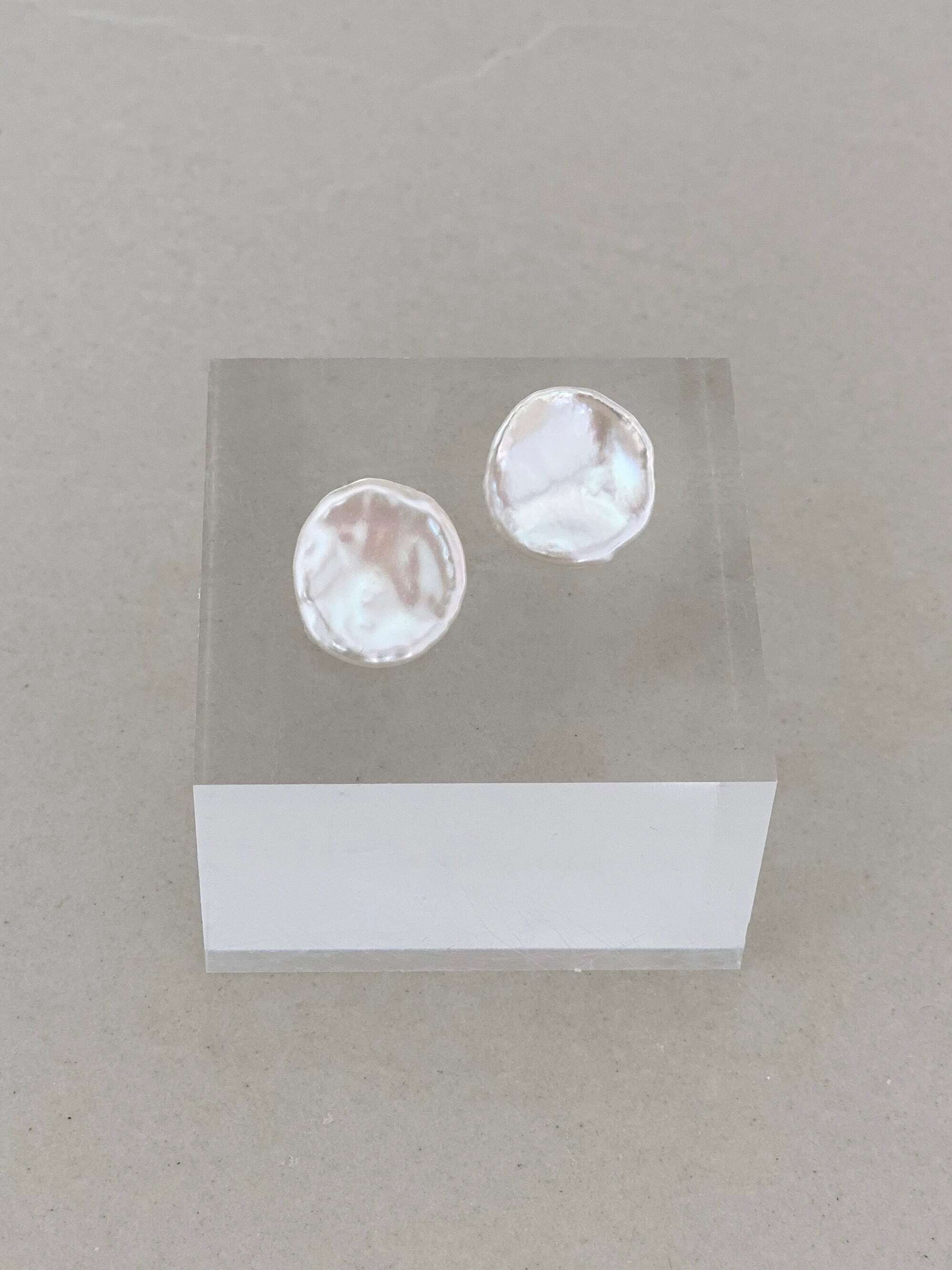 【パールselect】petal pearl earrings　1〜5