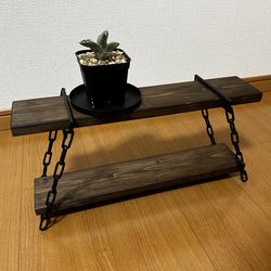 アイアンシェルフ アイアンレッグ キャンプ収納 イベント 什器 観葉