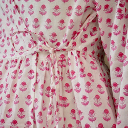 <SALE>インド綿カシュクール羽織 3枚目の画像