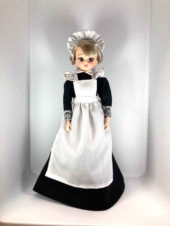 リカちゃん用きせかえ服 〜英国風メイド服〜 おもちゃ・人形