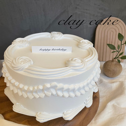 フェイクケーキ クレイケーキ 誕生日 結婚式 ウェディング 雑貨